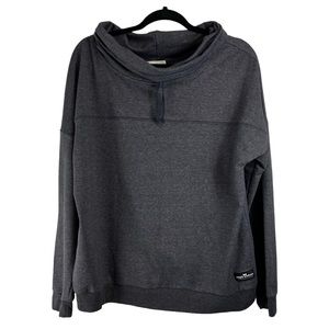 Simply Southern cowl neck gray sweatshirt size XL